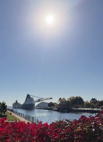 Busy times on the Thunder Bay River